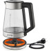 Электрочайник Gorenje 1.7л, 2,200 Вт, стекло, нерж (K17TRG)
