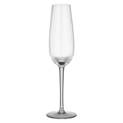 ARDESTO Набір келихів для шампанського Black Mars Orion 220мл, 2шт, скло, прозоро-сірий ARDESTO Набір келихів для шампанського Black Mars Orion 220мл, 2шт, скло, прозоро-сірий