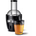 Соковитискач Philips Viva Collection відцентрований 800Вт, чаша-2л, жмих-1.2л, жолоб на ціле яблуко, пластик, чорний