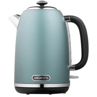 Електрочайник ARDESTO Mint Harmony 1.8л, Strix, метал, м'ятний матовий Електрочайник ARDESTO Mint Harmony 1.8л, Strix, метал, м'ятний матовий