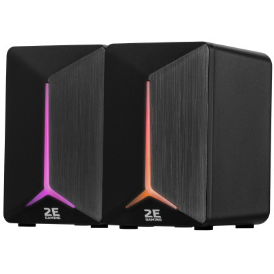Акустична система 2E GAMING SG300, 2.0, 3.5mm, RGB, чорний (2E-SG300B) Акустична система 2E GAMING SG300, 2.0, 3.5mm, RGB, чорний (2E-SG300B)