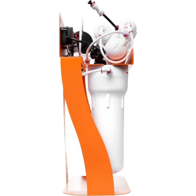 Фільтр зворотного осмосу Ecosoft Absolute з мінералізатором та помпою на станині, мембрана 75gpd DuPont, дренаж 1:1 Фільтр зворотного осмосу Ecosoft Absolute з мінералізатором та помпою на станині, мембрана 75gpd DuPont, дренаж 1:1