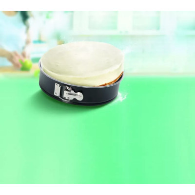 Форма для випікання Tefal Easybake, 26см, вуглецева сталь, роз'ємна, кругла, сірий Форма для випікання Tefal Easybake, 26см, вуглецева сталь, роз'ємна, кругла, сірий