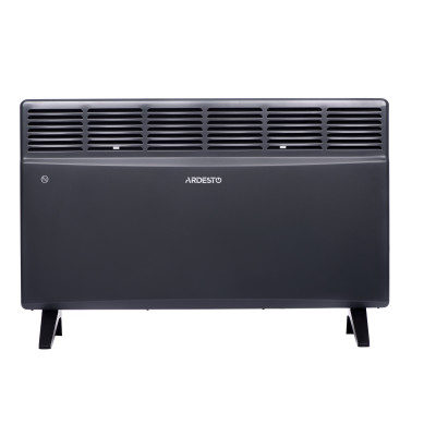 Конвектор электрический ARDESTO СН-2000ECA, 2000 Вт, 20 м2, закрытый нагревательный элемент, LED-дисплей, IP24, электронное управление, недельный программист, антрацит матовый Конвектор электрический ARDESTO СН-2000ECA, 2000 Вт, 20 м2, закрытый нагревательный элемент, LED-дисплей, IP24, электронное управление, недельный программист, антрацит матовый