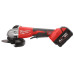 Шліфмашина кутова акумуляторна Milwaukee M18 BLSAG125XPD-402X 125мм 18В 2x4А·год ЗП М12-18С 11000об/хв 2.4кг кейс