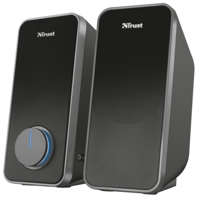 Акустическая система Trust Arys 2.0, 14 Вт, USB/AUX, черный Акустическая система Trust Arys 2.0, 14 Вт, USB/AUX, черный