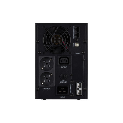 2E Джерело безперебійного живлення PS2000L, 2000VA/1600W, на зовнішні АКБ 4*12В, 2xSchuko+1xC13