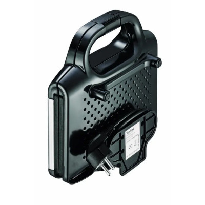 Сендвічмейкер Tefal Ultracompact 700Вт, 1 пластина-сендвіч, корпус-нержав.сталь/пластик, чорний