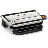 Tefal Гриль прижимний OptiGrill+ XL 2000Вт, темп. режимів-4, з`ємні пластини, алюміній, метал Tefal Гриль прижимний OptiGrill+ XL 2000Вт, темп. режимів-4, з`ємні пластини, алюміній, метал