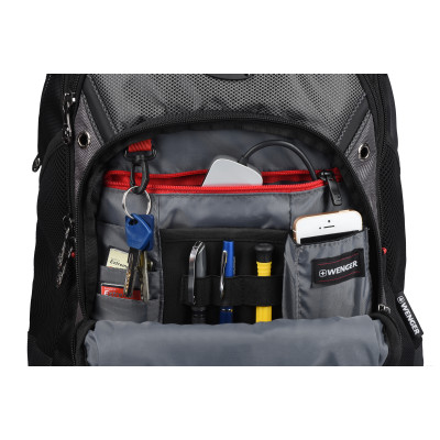 Рюкзак для ноутбука, Wenger Synergy 16", черно-серый, черно-серый Рюкзак для ноутбука, Wenger Synergy 16", черно-серый, черно-серый