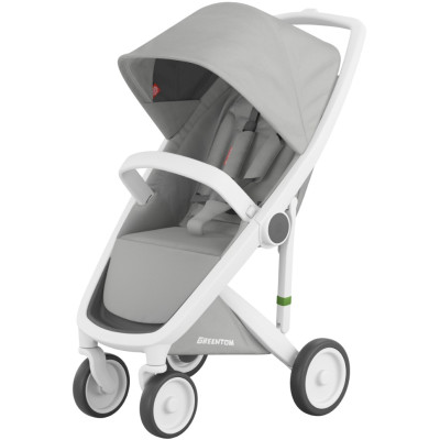 Прогулянкова коляска Greentom Classic Grey-White