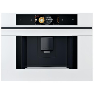 Bosch Кавомашина вбудовувана, 2.4л, зерно+мелена, автомат.капуч, LED-дисплей, білий Bosch Кавомашина вбудовувана, 2.4л, зерно+мелена, автомат.капуч, LED-дисплей, білий