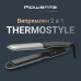Випрямляч Rowenta Thermostyle, темп.режимів-5, 150-230С, дисплей, іонізація, кераміка, титан, чорно-сірий Випрямляч Rowenta Thermostyle, темп.режимів-5, 150-230С, дисплей, іонізація, кераміка, титан, чорно-сірий