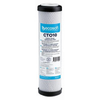 Картридж з спресованим активованим вугіллям Ecosoft 2.5х10 Картридж з спресованим активованим вугіллям Ecosoft 2.5х10