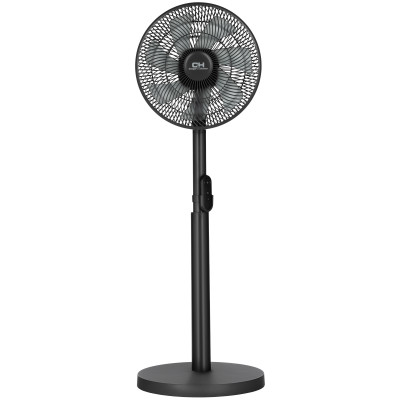 Вентилятор Cooper&Hunter CH-RFF1270RT підлоговий, 32см, 18Вт, пульт ДУ, висота 80-100см, Bluetooth кер-ня, сірий