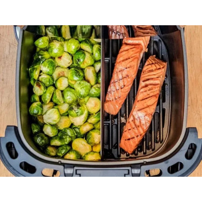 Мультипіч Tefal EasyFry&Grill XXL, 1830Вт, чаша-6.5л, сенсорне керув., 8 програм, пластик, чорно-синій Мультипіч Tefal EasyFry&Grill XXL, 1830Вт, чаша-6.5л, сенсорне керув., 8 програм, пластик, чорно-синій