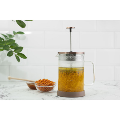 ARDESTO Френч-прес Gemini, 800 мл, нержавіюча сталь, скло ARDESTO Френч-прес Gemini, 800 мл, нержавіюча сталь, скло