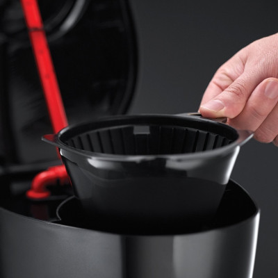 Кофеварка Russell Hobbs капельная Textures Plus 1.25л, молотый черный