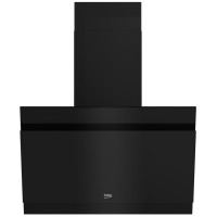 Вытяжка Beko наклонная, 60см, 405м.куб/ч, черный (HCA63420B)
