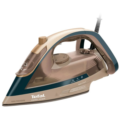 Праска Tefal Energy Power, 1500Вт, 270мл, паровий удар -280гр, постійна пара - 20гр, керам. підошва, бежевий Праска Tefal Energy Power, 1500Вт, 270мл, паровий удар -280гр, постійна пара - 20гр, керам. підошва, бежевий