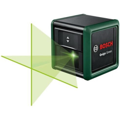 Нівелір лазерний Bosch Quigo Green точність до 12м ± 0.8мм/м зелений промінь 0.27кг Нівелір лазерний Bosch Quigo Green точність до 12м ± 0.8мм/м зелений промінь 0.27кг