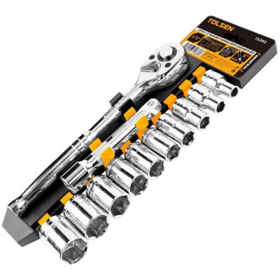 Набір торцевих головок Tolsen, 1/2 Набір торцевих головок Tolsen, 1/2