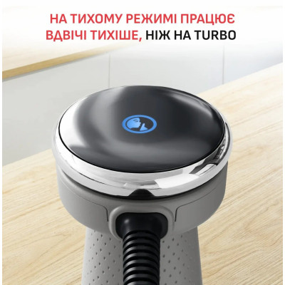 Блендер Tefal заглибний Quickchef+ 1000Вт, 3в1, чаша-800мл, чопер-1000мл, турборежим, сріблясто-сірий Блендер Tefal заглибний Quickchef+ 1000Вт, 3в1, чаша-800мл, чопер-1000мл, турборежим, сріблясто-сірий