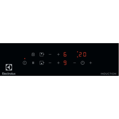 Варильна поверхня Electrolux індукційна, 30см, Доміно, чорний