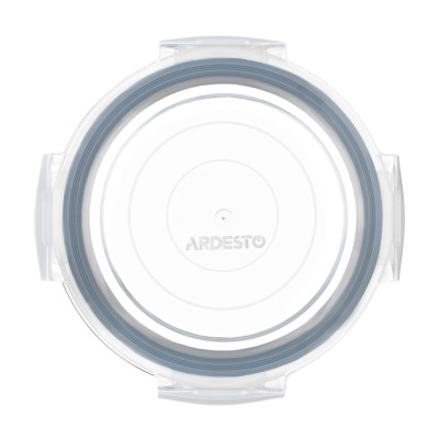 Контейнер для зберігання харчових продуктів ARDESTO Gemini 0.24л, боросилікатне скло, пластик, круглий, прозорий Контейнер для зберігання харчових продуктів ARDESTO Gemini 0.24л, боросилікатне скло, пластик, круглий, прозорий