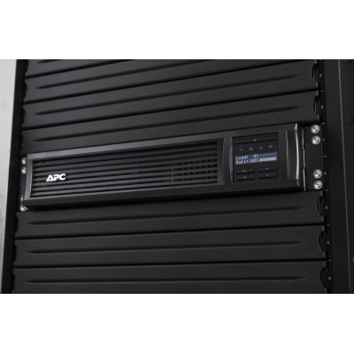 Джерело безперебійного живлення APC Smart-UPS 1500VA/1000W, RM 2U, LCD, USB, SmartConnect, 4xC13