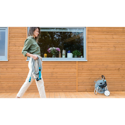 Набір для поливу Cellfast BASIC в комплекті шланг що розтягується 7.5-22.5м зрошувач комплект підключення 1/2-3/4" (19-047) Набір для поливу Cellfast BASIC в комплекті шланг що розтягується 7.5-22.5м зрошувач комплект підключення 1/2-3/4" (19-047)