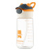 Пляшка для води ARDESTO Bear, 550мл, пластик, оранжевий Пляшка для води ARDESTO Bear, 550мл, пластик, оранжевий