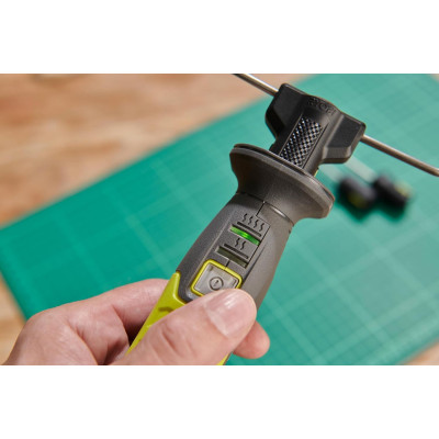 Термоніж акумуляторний Ryobi USB Lithium RHC4-120G 4В 2А·год 150/270°С 5 змінних насадок 0.13кг