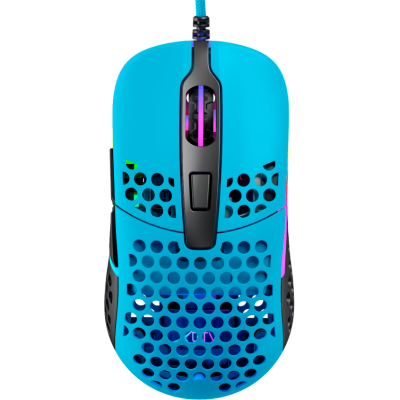 Миша Xtrfy M42, USB-A, RGB, Miami Blue