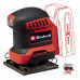 Einhell Шліфмашина вібраційна акумуляторна TE-OS 18/113 Li - Solo 18, 113х101мм 1.04кг без АКБ і ЗП