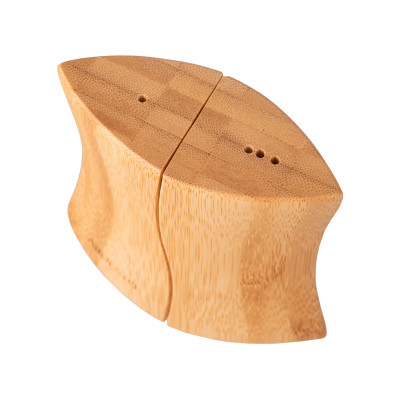 Набір для солі та перцю ARDESTO Midori, 2 предмети, 10мл, 9.5х4х9см, бамбук, пластик