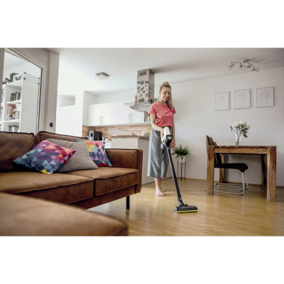 Karcher Пилосос безпровідний VC 4 Cordless myHome Pet, конт пил -0.65л, автон. робота до 30хв, вага-2.35кг, НЕРА, +1 батарея