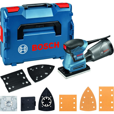 Шліфмашина ексцентрикова Bosch Professional GSS 160 Multi 180Вт 24000об/хв 1.2кг Шліфмашина ексцентрикова Bosch Professional GSS 160 Multi 180Вт 24000об/хв 1.2кг