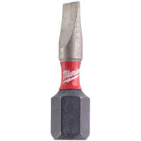 Біти Milwaukee Shockwave, SL0,6x4,5х25мм, набір 2шт