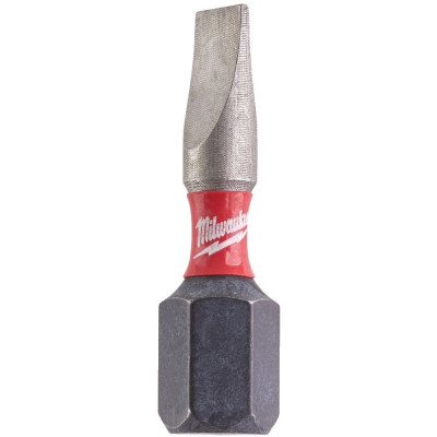 Біти Milwaukee Shockwave, SL0,6x4,5х25мм, набір 2шт