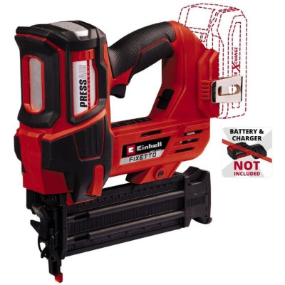 Einhell Степлер для цвяхів акумуляторний FIXETTO 18/50 N, PXC, 18В, 3.1кг (без АКБ і ЗП)