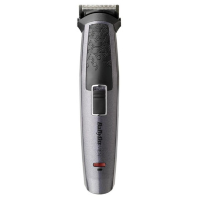 Набір для стрижки Babyliss, для бороди, вусів, голови, носа і тіла, акум., вібраційний мотор, насадок-9, сталь, сірий Набір для стрижки Babyliss, для бороди, вусів, голови, носа і тіла, акум., вібраційний мотор, насадок-9, сталь, сірий