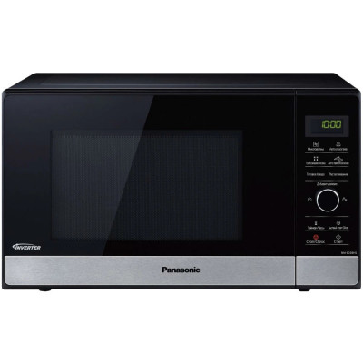 Микроволновая печь Panasonic, 23л, электр. упр., 1000Вт, дисплей, черный (NN-SD38HSZPE)