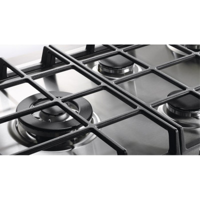 Варильна поверхня Electrolux газова Rococo, 60см, чавун, шампань Варильна поверхня Electrolux газова Rococo, 60см, чавун, шампань