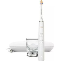 Щітка зубна електр. Philips, Sonicare DiamondClean 9000 Series, 62т. колив/хв, насадок-1, футляр, Bluetooth, білий