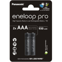 Акумулятори Panasonic Eneloop Pro AAA/HR03 NI-MH 930 mAh BL 2 шт Акумулятори Panasonic Eneloop Pro AAA/HR03 NI-MH 930 mAh BL 2 шт