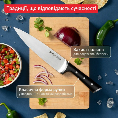 Сокира Tefal Ice Force, 18см, нержавіюча сталь, пластик
