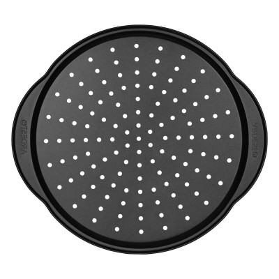 Форма для випікання піци ARDESTO Tasty baking, 37х33х1.8см, вуглецева сталь, сірий