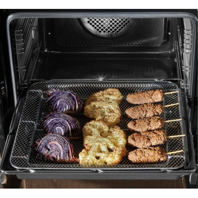 Духова шафа Hansa електрична, 77л, A+, дисплей, конвекція, чорний