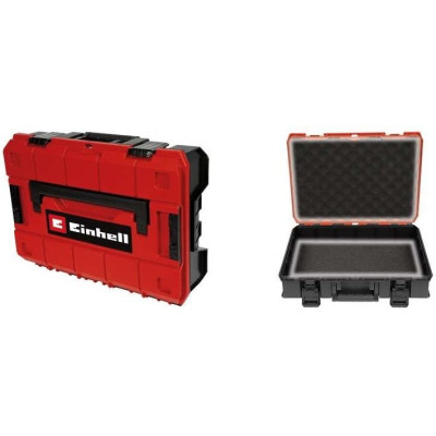 Einhell Кейс для інструменту E-Case S-F, 13.1х44.4х33см, поролоновий вкладиш Grid Foam Set, пластик